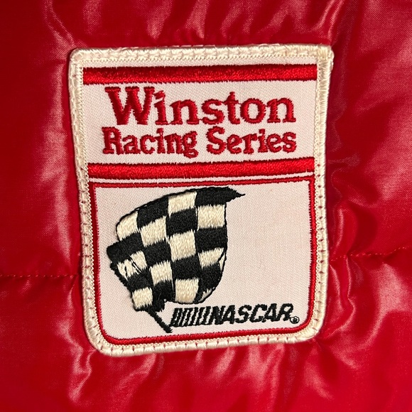 SOLD 12/17 Winston Cup Series Vintage NASCAR Puffer Vest - Picture 9 of 12